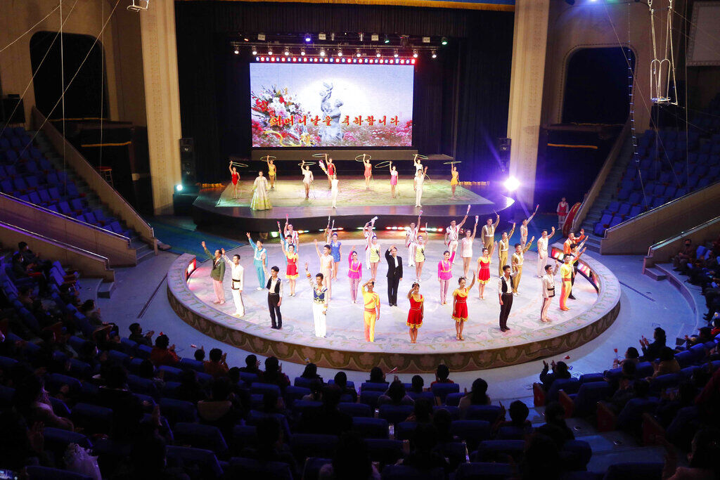 APTOPIX North Korea Mothers Day